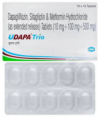 Udapa Trio Tablet: Uses, Side Effects, Price & Substitutes.